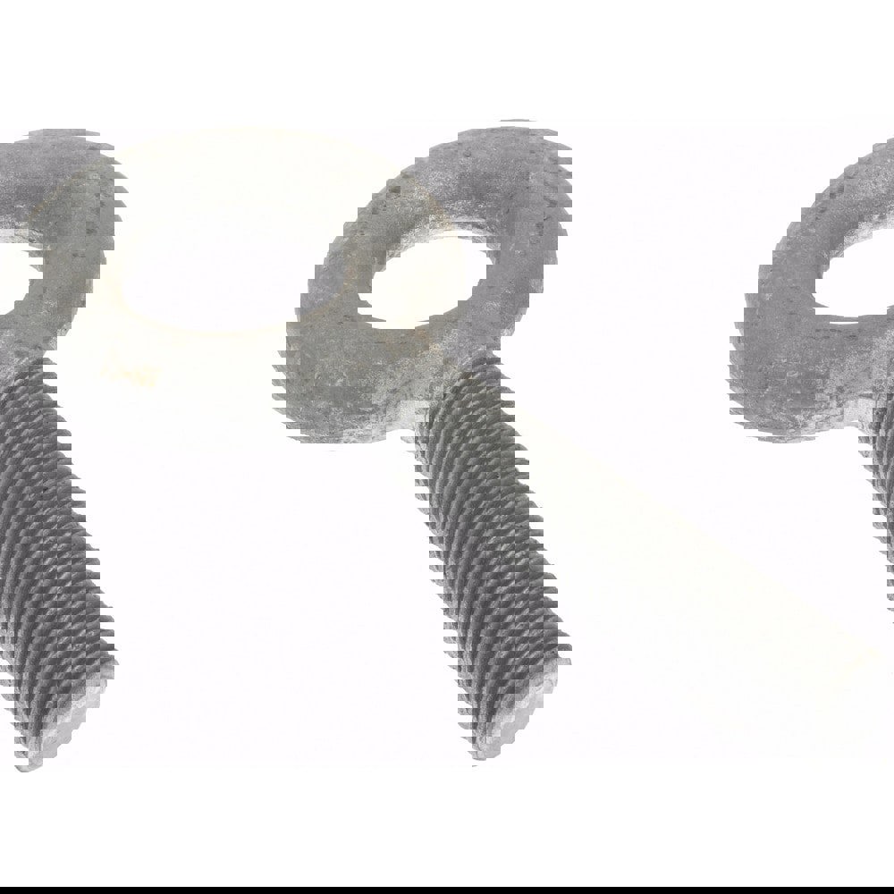 Fixed Lifting Eye Bolt: Without Shoulder, 7,000 lb Capacity, 7/8-9 Thread, Grade C-1035 Steel